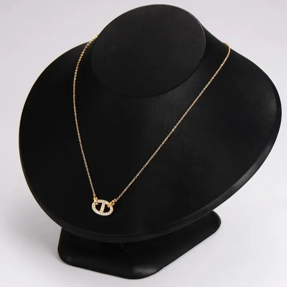 CZ Pendant Necklace - Picture 2 of 2